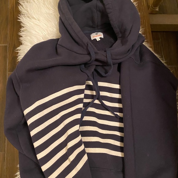 SZ 2 Sundry Navy Blue Hoodie - Picture 3 of 3